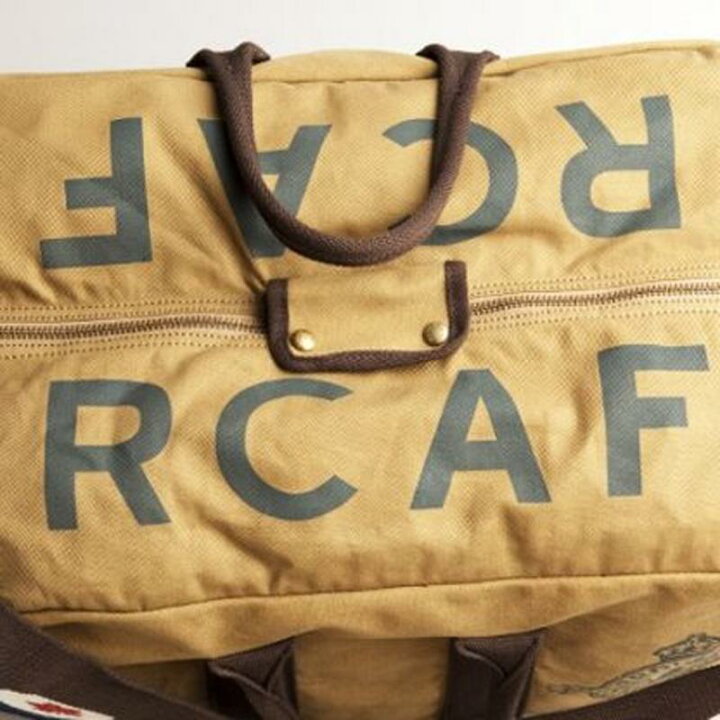 楽天市場】RICAF バッグ カナダ空軍 キャンバス RED CANOE RCAF LARGE 