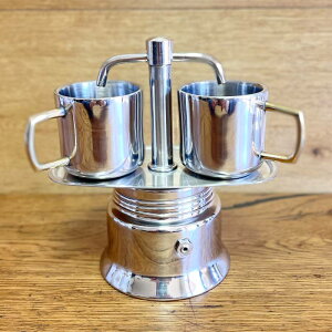  GXvb\[J[ XeX C^A Jbv͊܂܂܂ Garrett Wade Stainless Steel Stovetop Espresso Maker