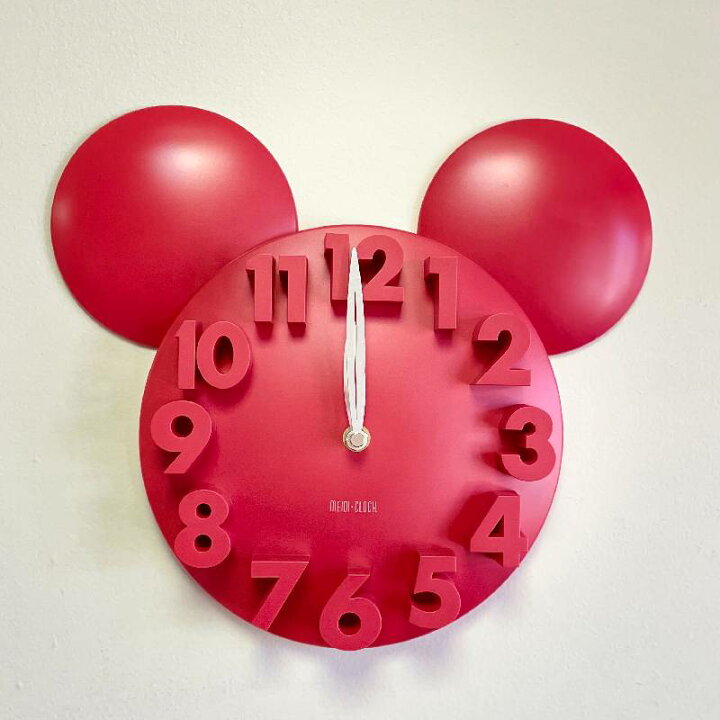Orologio Da Parete MEIDI CLOCK Topolino 3D: Un Classico Disney Per La Tua Stanza!