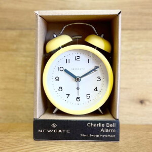 �ڊo�܂����v �A���[���N���b�N �`���[���[�x���G�R�[ Newgate Charlie Bell Echo Alarm Clock