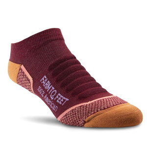 AJ _}XJX\bNX Ԃ Xj[J[ C NbV mE[ hL h v Farm to FeetDamascus LOW CUT Light Targeted Cushion Plum