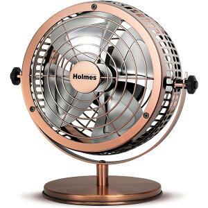 ���^��@ �C���e���A �u�����Y �u���b�N �t�@�� ��� ��@ 24cm HOLMES Heritage Desk Fan, 6-Inch �Ɠd