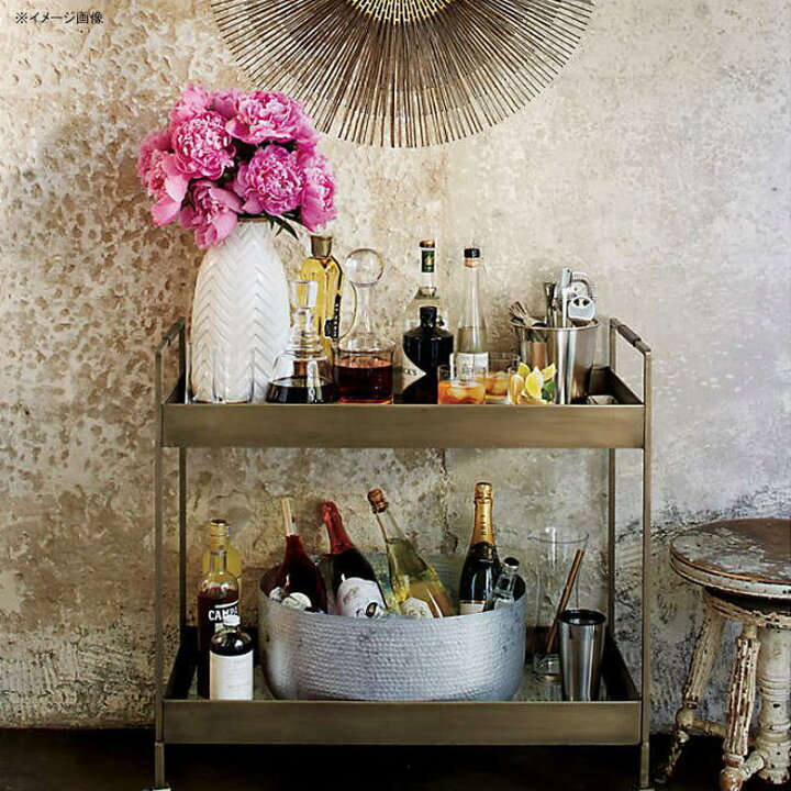 楽天市場 ドリンククーラー 飲み物 桶 アルミ 槌目 ハンマード Crate Barrel Bash Beverage Tub アルファエスパス米国楽天市場店