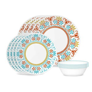 R[ H 4g 12_Zbg eRb^ AJ fBi[EFA Corelle Global Collection Terracotta Dreams 12-piece Dinnerware Set, Service for 4