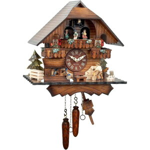 炭莞v hCc v JbREv Re[W  12 Alexander Taron 470QMT - Engstler Battery-operated Cuckoo Clock - Full Size