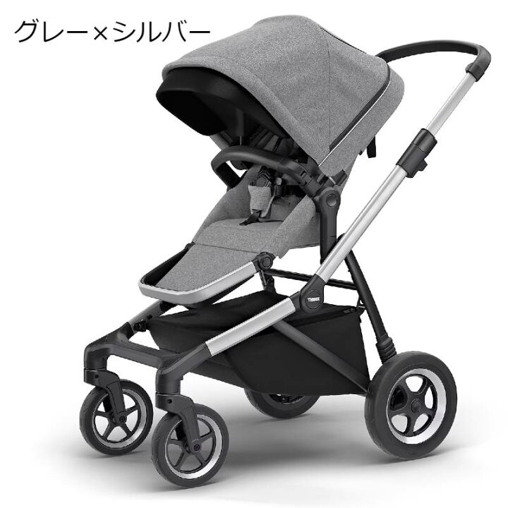 楽天市場】シティストローラー ベビーカー スリーク Thule Sleek city 