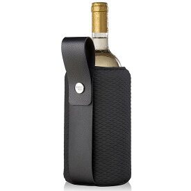 ワインクーラー 伸縮 シャンパン バキュバン Vacu Vin Flexible Artico Black |Fits Champagne Bottles Wine Cooler, standard