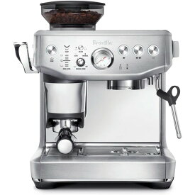 家庭用 エスプレッソマシン ブレビル グラインダー付 タンピングシステム Breville BES876BSS the Barista Express Impress 家電