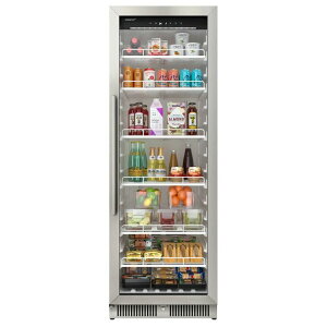 rgC ① 388L o[Vu KXhA C[VFt6i t EdgeStar VBM131 24 Inch Wide 13.7 Cu. Ft. Commercial Beverage Merchandiser With Temperature Alarm and Reversible Door Ɠdysz