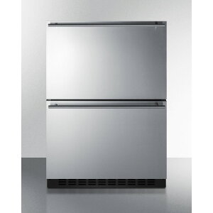 ① Ⓚ O o 2i 94L rgC A_[JE^[ XeX Summit 24" Wide 2-Drawer Refrigerator-Freezer, ADA Compliant ADRF244 Ɠdysz