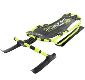 Xm[XC_[ n}[wbh \ Yukon Hammerhead Pro HD Steerable Snow Sled with Aluminum Frame 84-0103