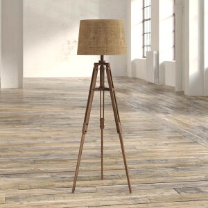 OrtAv 158cm Ailis 62.25" Tripod Floor Lamp Ɠd