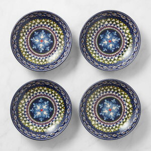 EBAY\m} Z~bN pX^{E O[&u[ 4_Zbg C^A Sicily Ceramic Pasta Bowls, Green & Blue