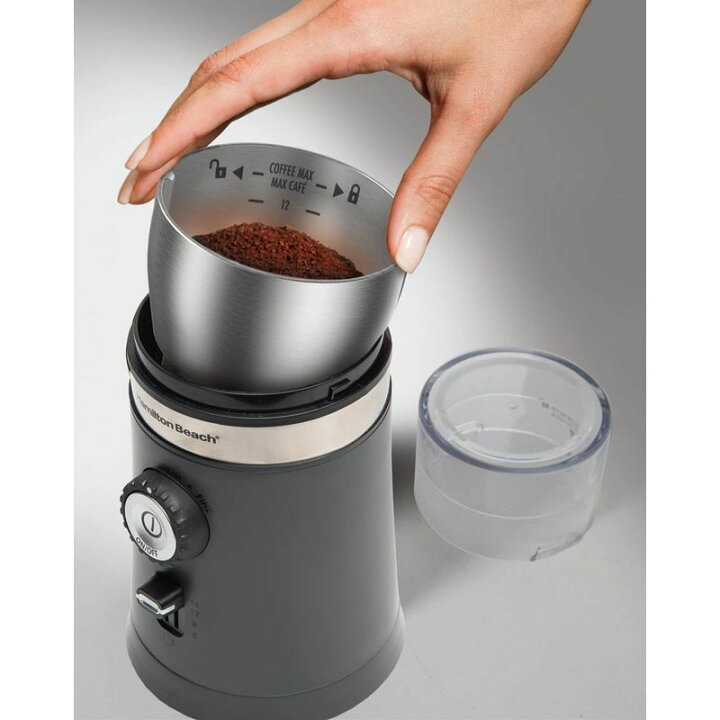 楽天市場】ハミルトンビーチ 電動 コーヒー グラインダー 豆挽き 