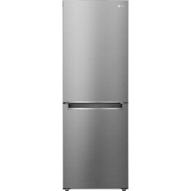 LG 冷蔵庫 冷凍庫 306L リバーシブルドア 強化ガラス棚 デジタル制御 指紋防止 LG 24 Inch Bottom Freezer Refrigerator with 10.8 Cu. Ft. Capacity LRBNC1104S 家電 【代引不可】