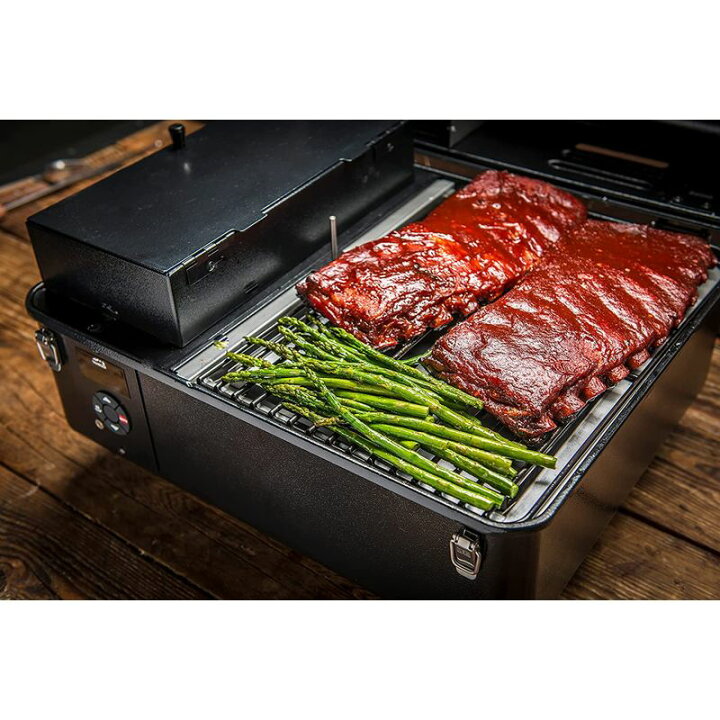楽天市場】燻製器 電気スモーカー トレガー BBQ ポータブル テーブル 