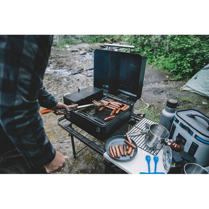 楽天市場】燻製器 電気スモーカー トレガー BBQ ポータブル テーブル 