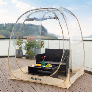 �o�u���e���g ���� �N���A �|�b�v�A�b�v �X�N���[���e���g �C���X�^���g �K�[�{ Alvantor Bubble Tent Pop Up Gazebos Outdoor Camping Tent Canopy Patented�y����s�z