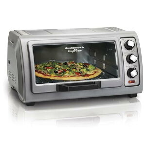 n~gr[` I[ug[X^[Hamilton Beach 6 Slice Countertop Toaster Oven With Easy Reach Roll-Top Door 31127D Ɠd
