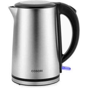 MȂȂ dCPg 1.5L XeX COSORI Electric Kettle, Cool-Touch Double Wall Stainless Steel Insulated, Automatic Shut Off & Boil-Dry Protection, Durable Tea Kettle Boiler & Heater, 1.5L/1500W Ɠd