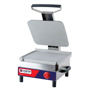 pj[j[J[ Ɩi vdl LP vpKXp vX O A~v[g aȂ tbg  AMPTO SASL-G Single GAS Sandwich Grill 12'' x 13-3/4'' Flat Ɠd