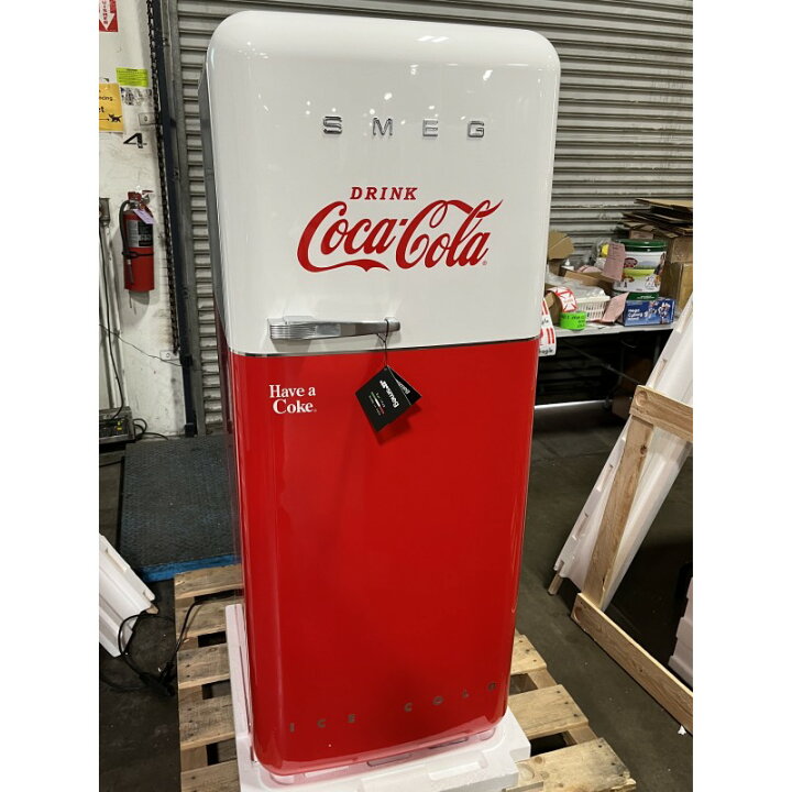 楽天市場】冷蔵庫 冷凍庫 スメッグ レトロ コカコーラ ビンテージ SMEG  