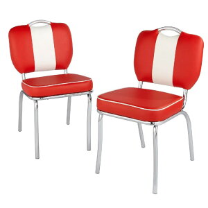 `FA ֎q _Ci[ `FA[ AJ Xg AJ_Ci[ Richardson Seating Corp. Retro V-Back Diner Chair