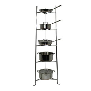 |bgbN 5i R[i[ X`[ ^ VFt  I X^h ۊ AJEnclume Steel Handcrafted Abstract Freestanding Pot Rack