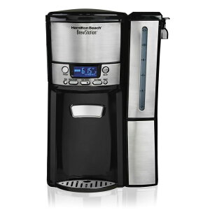 �n�~���g���r�[�` �R�[�q�[���[�J�[ 12�J�b�v �u�����[�X�e�[�V���� Hamilton Beach BrewStation 12 Cup Programmable Coffee Maker with Removable Water Reservoir 47950 �Ɠd