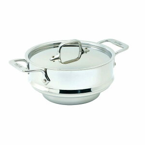 �I�[���N���b�h �X�e�����X�� �W�t�X�`�[�}�[ �C���T�[�g All-Clad Stainless All-Purpose Steamer with Lid 59915