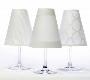 �f�B�|�b�^�[ ���C���O���X�V�F�[�h �}���n�b�^�� �g���I - �z���C�g 6�_�Z�b�g di Potter Wine shades Manhattan Trio - White