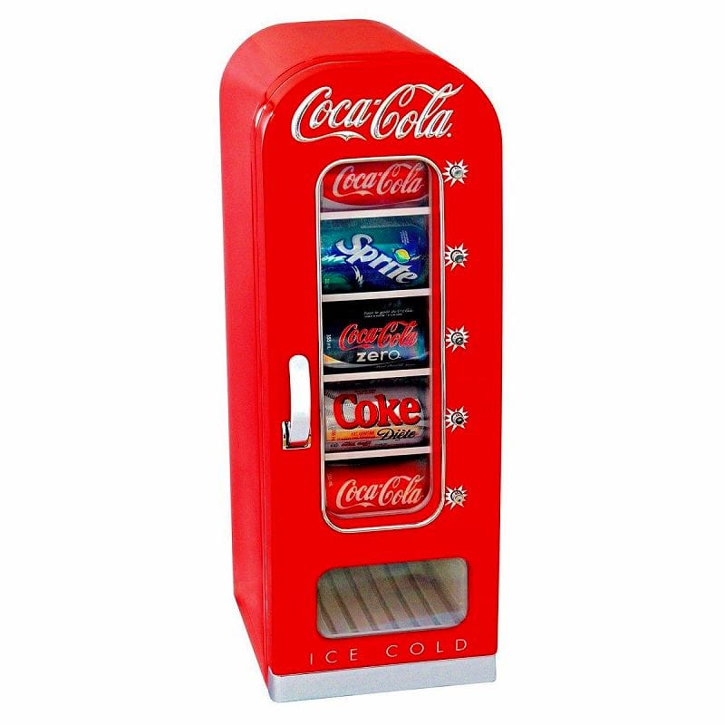 コカ・コーラ 自動販売機型 保冷庫 冷蔵庫 レトロ カリフォルニア 西海岸 Coca-Cola 10 Can Vending Cooler 家電 |  アルファエスパス米国楽天市場店