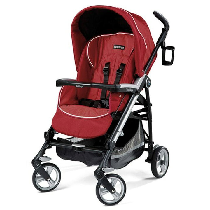 楽天市場】ペグペレーゴ プリコ フォー ベビーカー レッド Peg Perego 