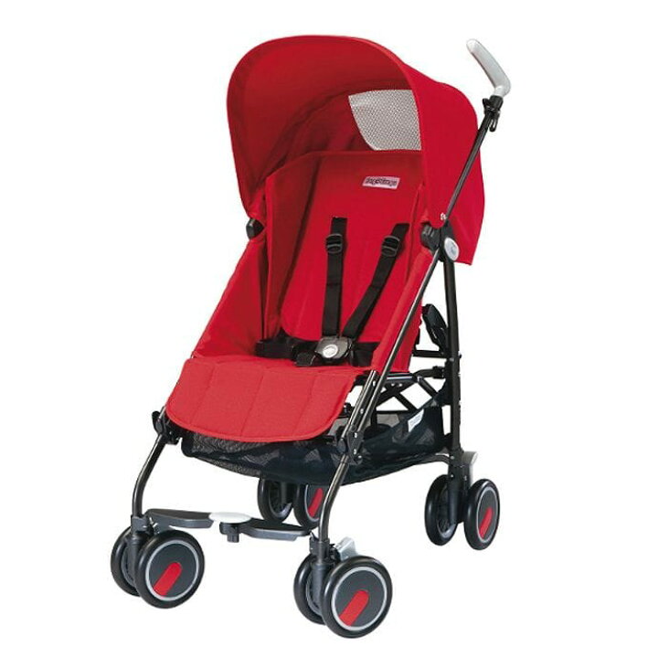 楽天市場】ペグペレーゴ プリコ ミニ ベビーカー レッド Peg Perego 
