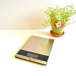 �����f�W�^�������L�b�`���X�P�[�� Ozeri Ultra Thin Professional Digital Kitchen Food and Nutrition Scale, in Elegant Stainless Steel ZK010