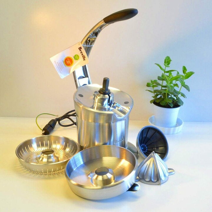 楽天市場】電動シトラスジューサー ブレビル ステンレス Breville 