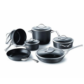 カルファロン クックウェア 11点セット PFOAフリー Calphalon Contemporary Nonstick 11-Piece Cookware Set 1775823