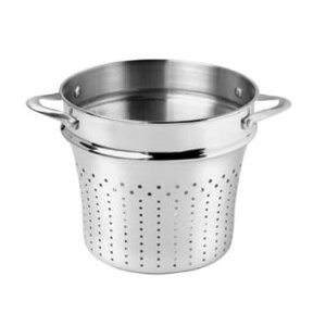 �J���t�@���� 8Qt�|�b�g�p �p�X�^�C���T�[�g PFOA�t���[ Calphalon Contemporary Nonstick 8-Quart Stainless-Steel Pasta Insert JR808PI
