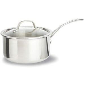 �J���t�@���� 1.4L �\�[�X�p���E�t�^�t�Ў�� Calphalon Tri-Ply Stainless Steel Sauce Pan with Cover 1-1/2-Quart 1767981