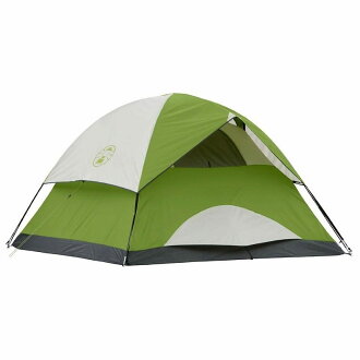 科尔曼太阳半圆形屋顶帐篷绿色绿2-6个事情coleman sundome tent