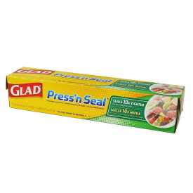 グラッドプレズン シールプラスティック ラップ 6.5平方メートル 3コセット Glad Press'n Seal Plastic Wrap, 70 sq ft