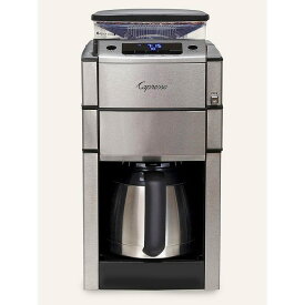 カプレッソ コーヒーメーカー 豆挽き付 10カップ ステンレスカラフェ Capresso 488.05 Team Pro Plus Thermal Carafe Coffee Maker 家電