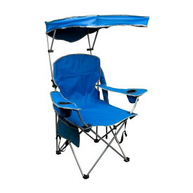 日傘付折り畳み椅子 日焼け対策 ビーチ チェア 野外フェス 運動会 キャンプに最適 Quik Shade Adjustable Canopy Folding Camp Chair【smtb-】