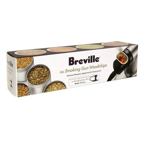 ブレビル スモーキングガン用 ウッドチップ 4種セット 燻製 Breville PolyScience The Smoking Gun Woodchips, Mesquite, Hickory, Applewood and Cherrywood, Set of 4 BSM600