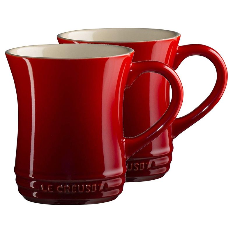 ル・クルーゼ マグカップ 420ml 2個セット Lサイズ Le Creuset Stoneware Tea Mug 14 Ounce ルクルゼ  ルクルーゼ コップ カップ | アルファエスパス楽天市場店