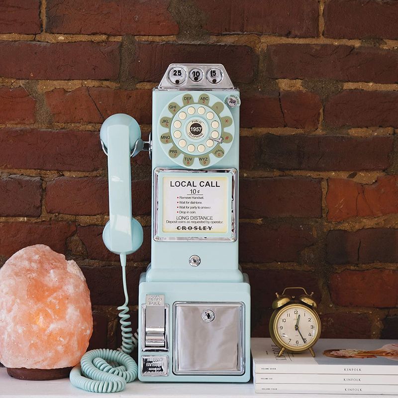 楽天市場】アメリカ クロスリー1950年代 レトロ壁掛け電話 公衆電話