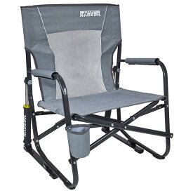 折りたたみ ロッキングチェア ロータイプ ドリンクホルダー付 低い イス アウトドア キャンプ フェス ビーチ GCI Outdoor FirePit Rocker Portable Folding Low Rocking Chair