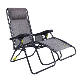 折りたたみ ラウンジチェア サイドポケット付 リクライニング ヘッドレスト 無重力 アウトドア キャンプ フェス ビーチ GCI Outdoor Freeform Zero Gravity Lounger Chair