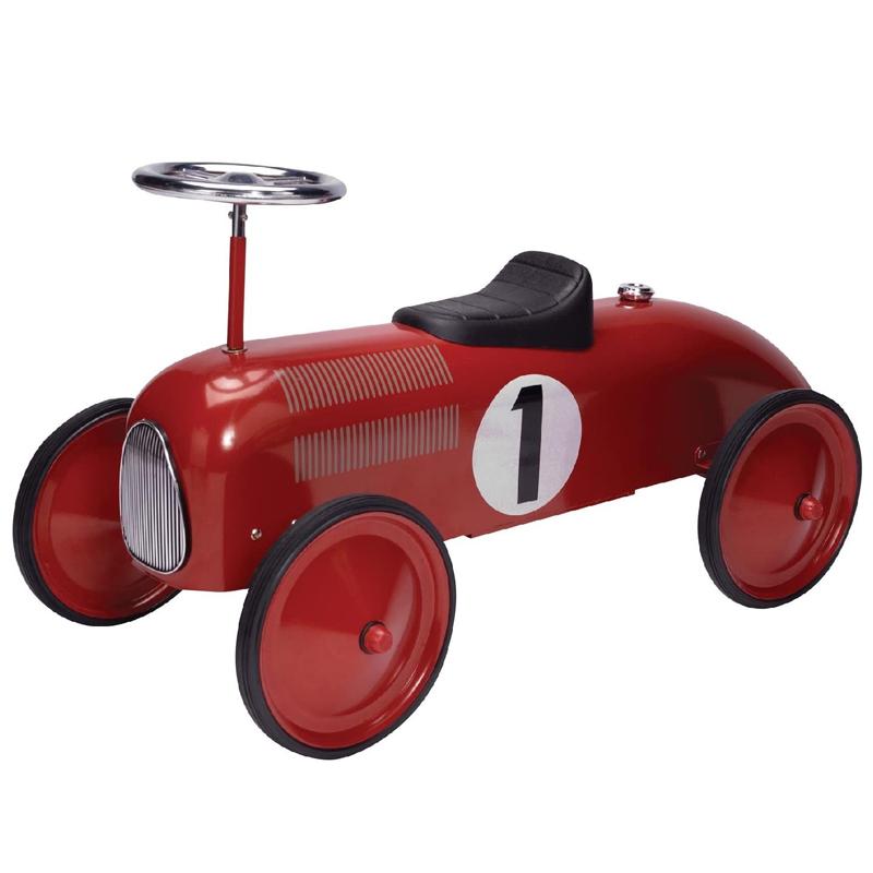SALE 37%OFF 【SALE／37%OFF】 30日間返金保証 送料無料 乗用玩具 全長75cm 子供用 乗り物 スピードスター レースカー Schylling 赤 Car Red Speedster- レッド 最大１９kgまで Race