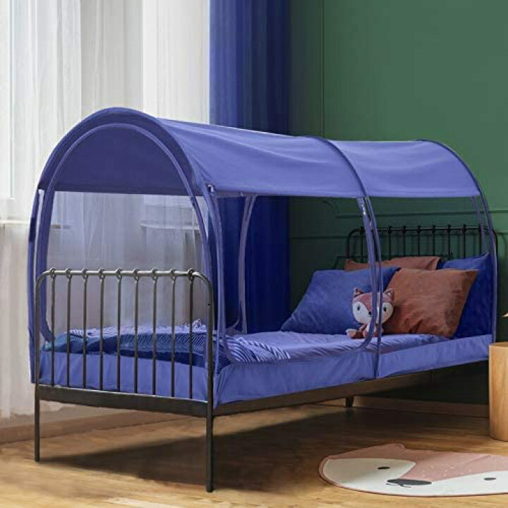 楽天市場】ベッドテント 屋内用 ポップアップ プライバシー マットレスは含まれません Bed Tent Dream Tents Bed Canopy  Shelter Cabin Indoor Privacy Warm Breathable Pop Up for Kids and Adult :  アルファエスパス楽天市場店